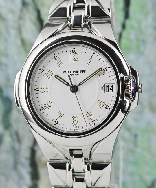 (image for) Patek Philippe Sculpture Stainless Steel Automatic Watch / 5091/1A-001